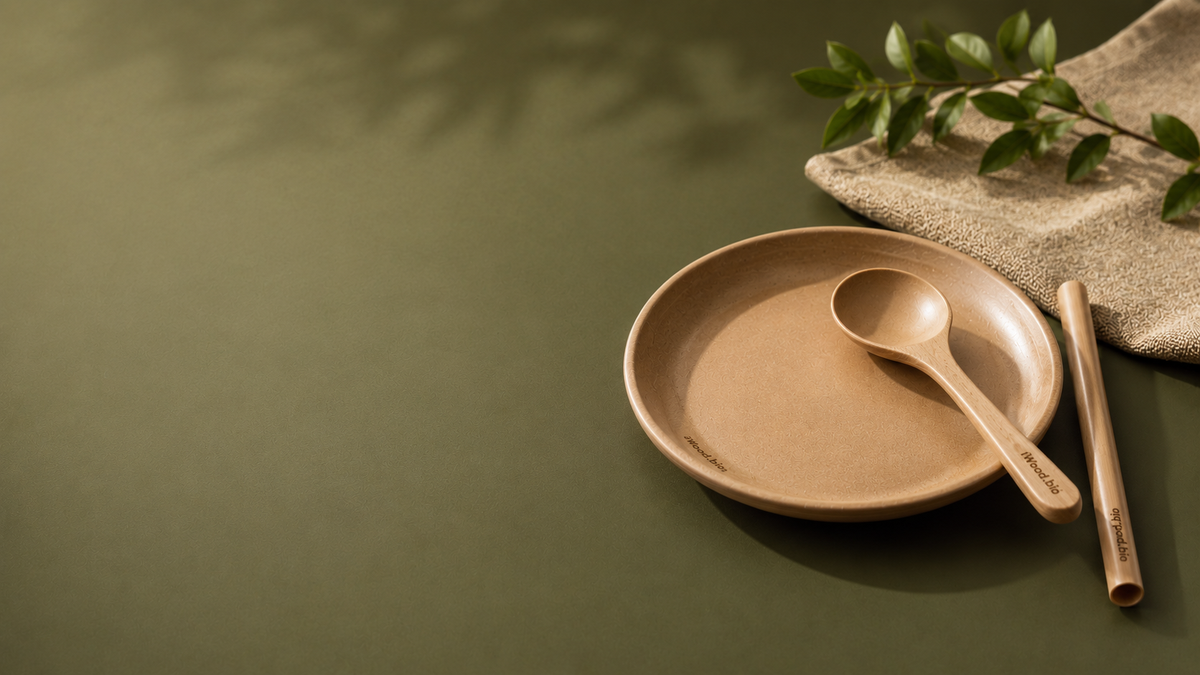 A material company replacing fossil plastic.